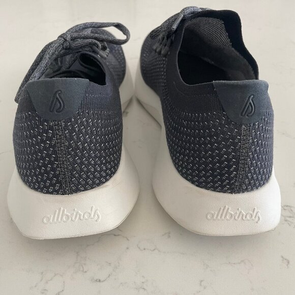 Allbirds Tree Dashers Slip On 0220 RM1 Mesh Wool Sneakers Dark Blue Grey Sz 12.5 - Picture 11 of 13